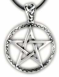 Pentagramma in argento